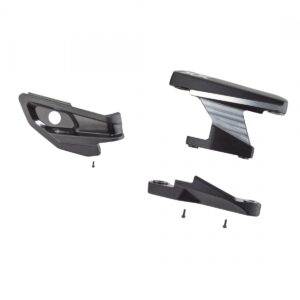 DER PART SRAM PULLEY COVER/SKID KIT XX EAGLE AXS w/HARDWARE UPPR & LOWR OUTER LINK w/BUSHINGS/BOLTS BK/SL T-TYPE