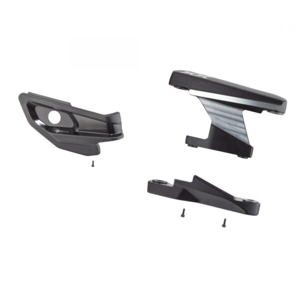 DER PART SRAM PULLEY COVER/SKID KIT XX EAGLE AXS w/HARDWARE UPPR & LOWR OUTER LINK w/BUSHINGS/BOLTS BK/SL T-TYPE