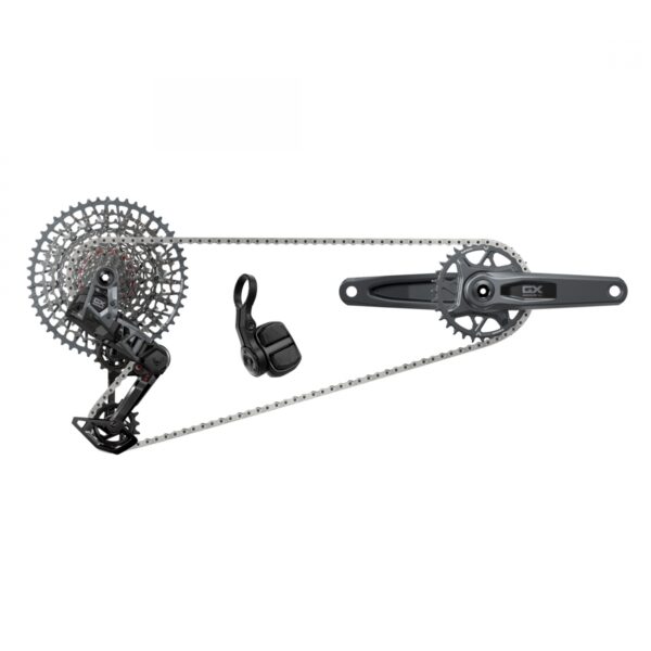 GROUP KIT SRAM GX EAGLE T-TYPE AXS RD/TRIGGER-SHIFTER/CRANK DUB 12s-175x32DM/CHAIN/CASS 10-52 GY