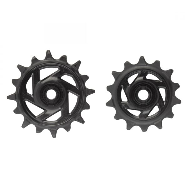 DER PART SRAM PULLEY EAGLE 90/70 T-TYPE 14T UPPER & 16T SPIDER BK