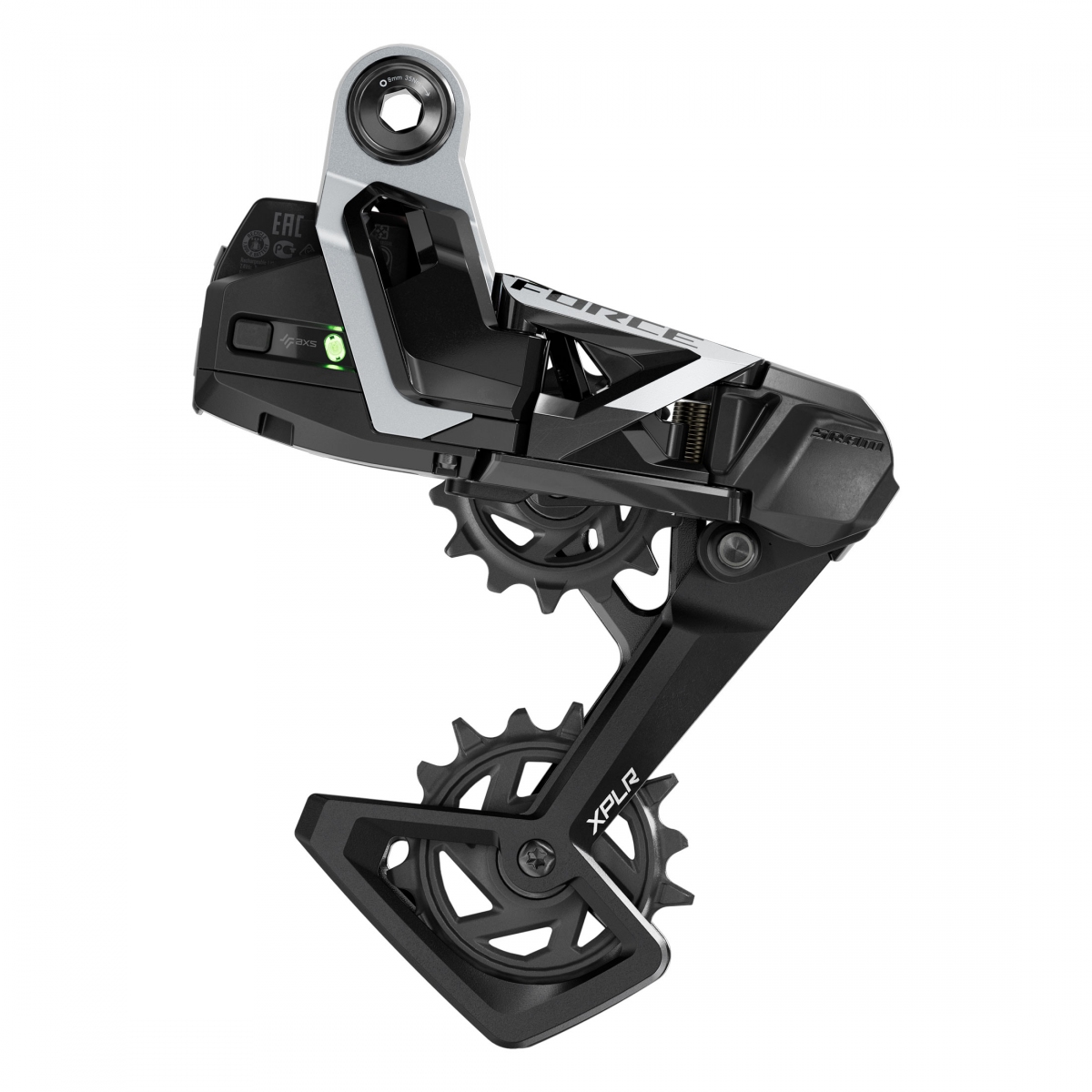 DER SRAM RR FORCE ETAP AXS XPLR E1 13s BK 46T MAX BATTERY NOT INCLUDED (P)