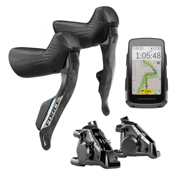GROUP KIT SRAM FORCE ETAP AXS UPGRADE ED HAMMERHEAD KAROO/SHIFTER/HYD ED w/FLATMOUNT CALIPERS (P)