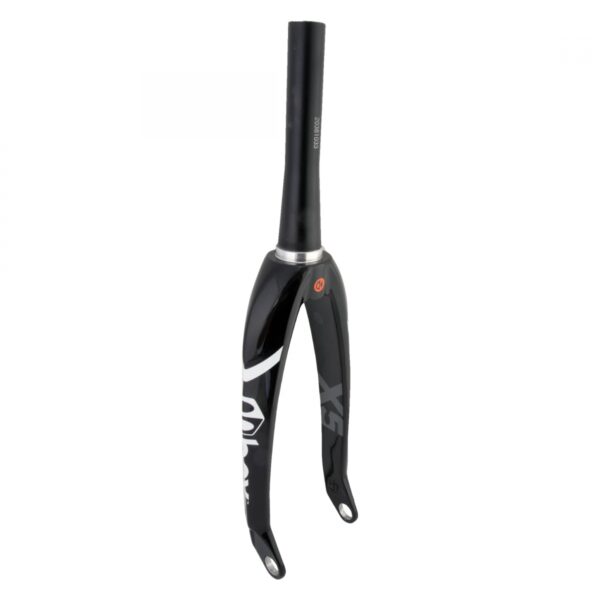 FORK BOX ONE X5 PRO CARBON 1.5to1-1/8in 20inx20mmTA BLADES ALLOY STEERER BK