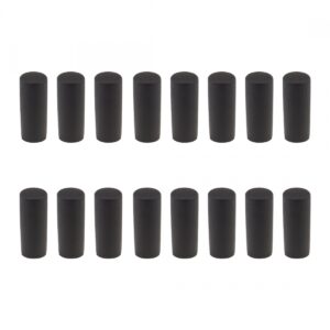 FENDER PART PB RUBBER STAY CAP BAGof8 BK