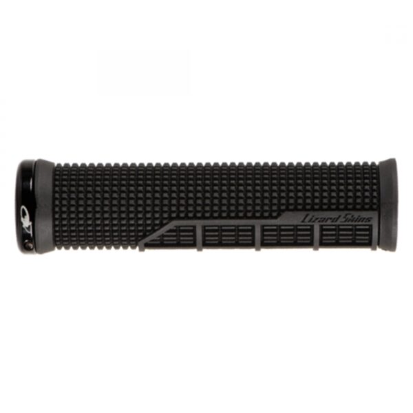 GRIPS LIZARD LOCK-ON MACHINE SGL CLAMP BK/BK