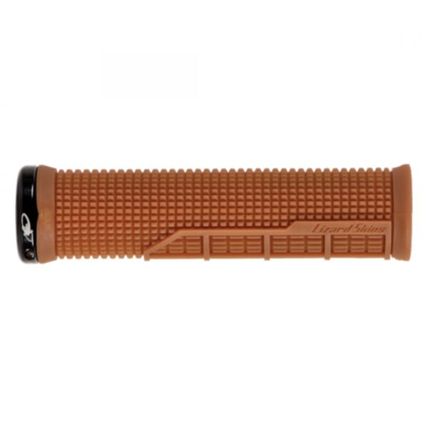 GRIPS LIZARD LOCK-ON MACHINE SGL CLAMP GUM/BK