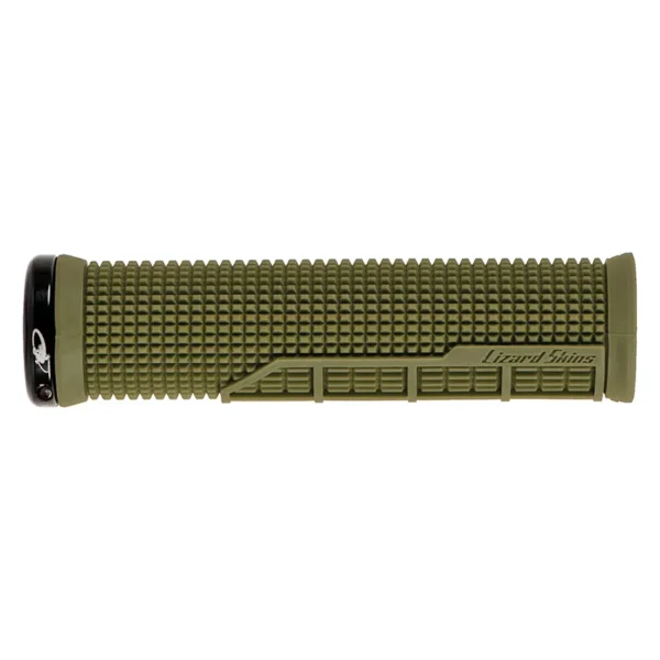 GRIPS LIZARD LOCK-ON MACHINE SGL CLAMP GN/BK