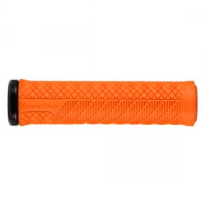 GRIPS LIZARD LOCK-ON SGL CHARGER EVO OR/BKclmp