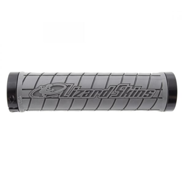 GRIPS LIZARD LOCK-ON LOGO GRAPHITE/Bkclamp