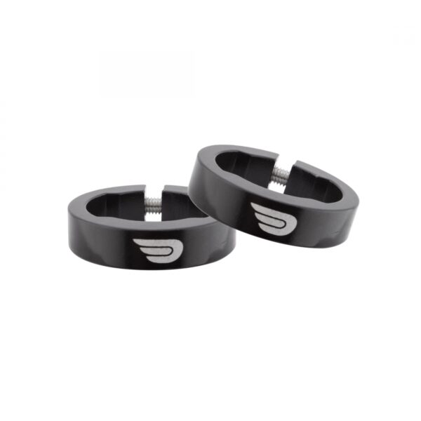 GRIPS PURE LOCKON GRIPPIN OUT LOCK RINGS ONLY BK