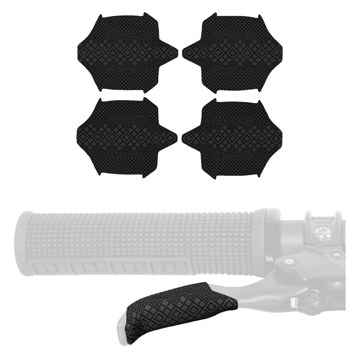 GRIPS LIZARD BRAKE LEVER DSP BK