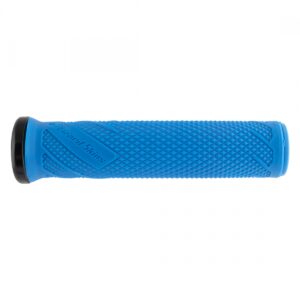 GRIPS LIZARD LOCK-ON SGL WASATCH BU/BKclamp