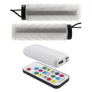 GRIPS BLIPS LOCKON LIGHT UP CLEAR RECHARGEABLE