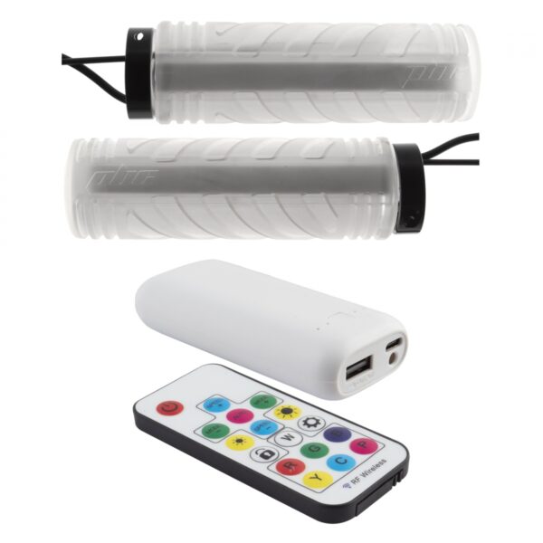 GRIPS BLIPS LOCKON LIGHT UP CLEAR RECHARGEABLE