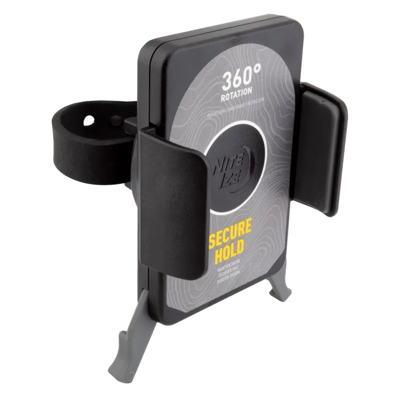 HBAR MOUNT NITEIZE SQUEEZE ROTATING SMARTPHONE BAR MOUNT BK