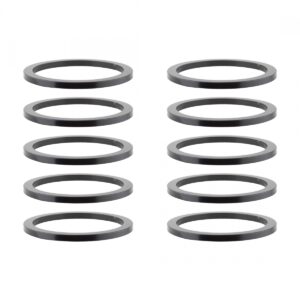 HEAD PART OR8 SPACER ALY 2mmx1-1/8 BK BGof10