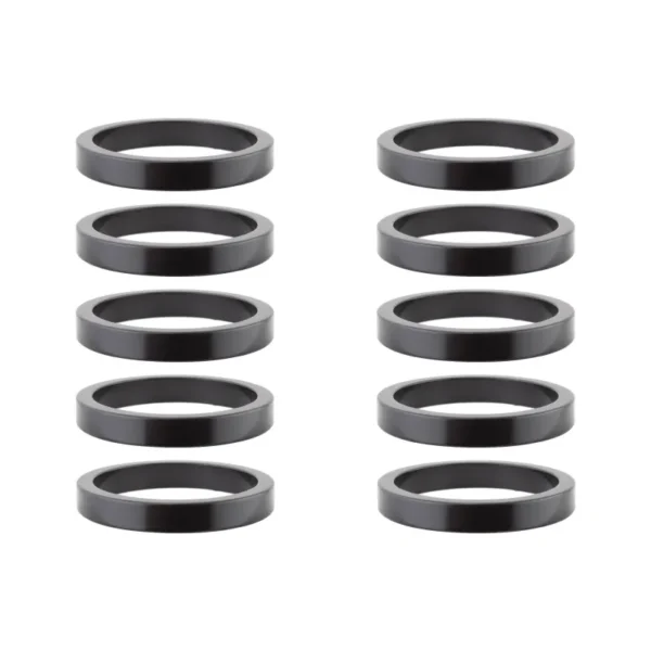 HEAD PART OR8 SPACER ALY 5mmx1-1/8 BK BGof10