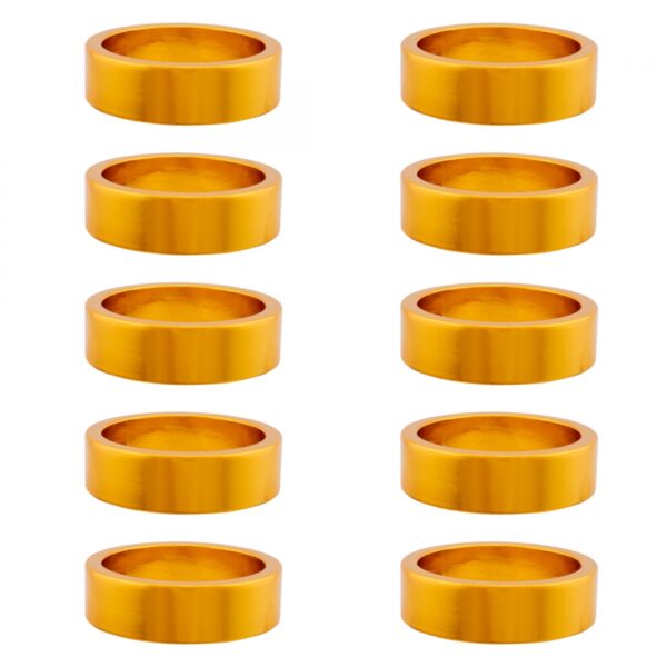 HEAD PART OR8 SPACER ALY 10mmx1-1/8GD-ANO BGof10
