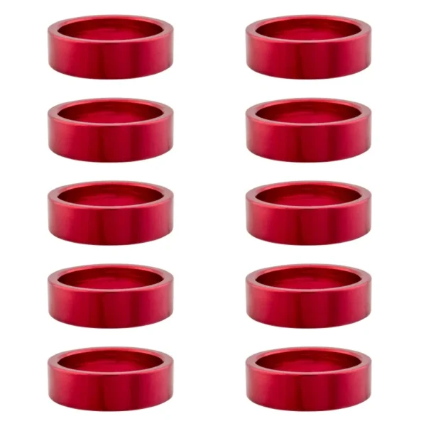 HEAD PART OR8 SPACER ALY 10mmx1-1/8RD-ANO BGof10