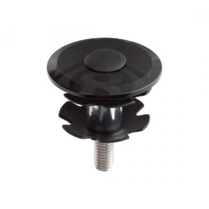 HEAD PART OR8 AHEAD CAP LOWPROFILE ALY 1-1/8 BK wSS-BOLT & STARNUT