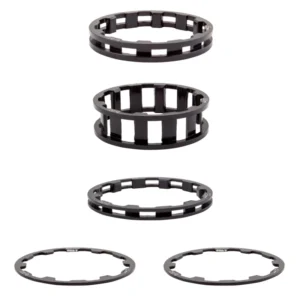 HEAD PART BOX ZERO SPACER KIT 1-1/8 5pcBK