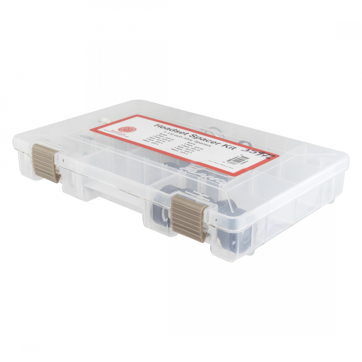 HEAD PART WMFG SPACER ALY KIT 105pc BK