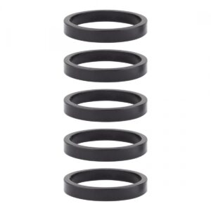 HEAD PART WMFG SPACER ALY 5mmx1-1/8 BK BGof5