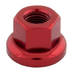 HUB AXLE NUT OR8 CRMO FT M9x1.0 PR RD