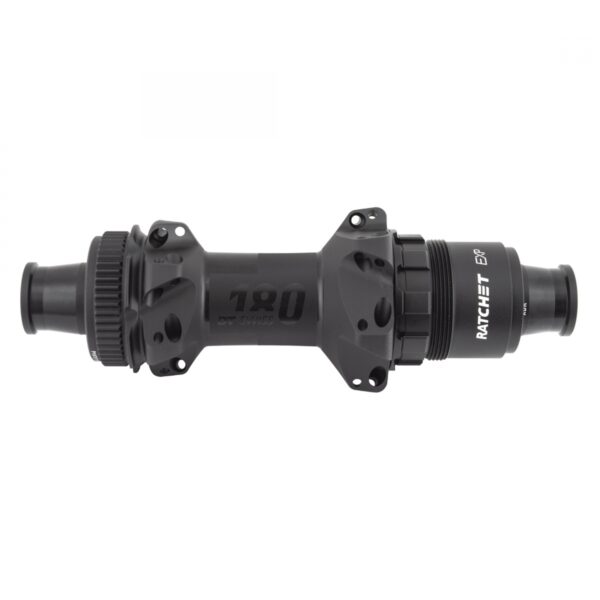 HUB RR DT 180 STRAIGHT PULL RD 24x142x12mmTA CL 12s XDR RATCHET EXP BK (K)