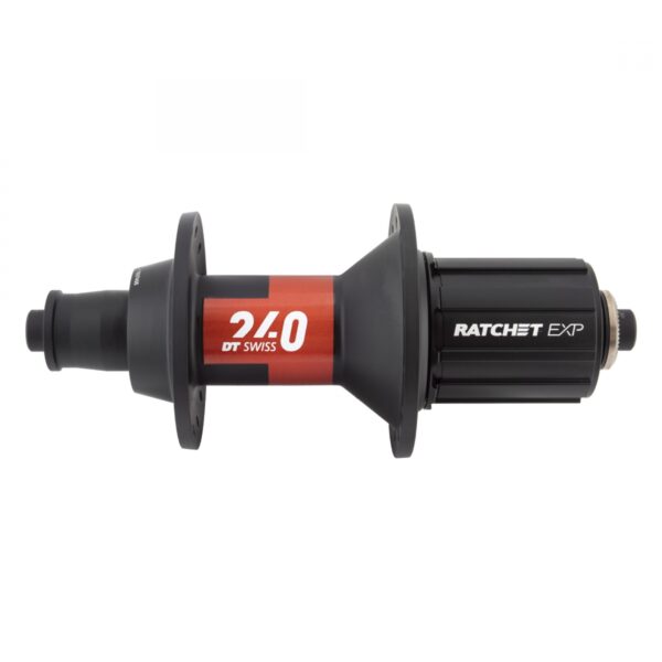 HUB RR DT 240 RD 28x130x5mmQR 8-11CAS RATCHET EXP BK (L)