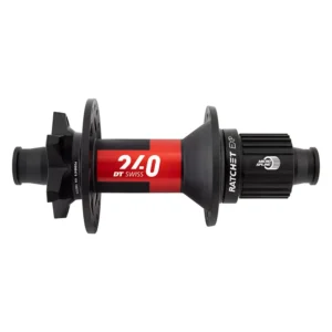 HUB RR DT 240 MTB 32x148x12mmTA MICROSPLINE RATCHET EXP 6B BK (L)