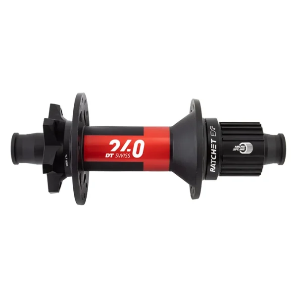 HUB RR DT 240 MTB 28x157x12mmTA MICROSPLINE RATCHET EXP SUPERBOOST 6B BK (L)
