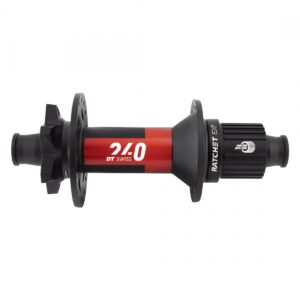 HUB RR DT 240 MTB 32x157x12mmTA MICROSPLINE RATCHET EXP SUPERBOOST 6B BK (L)