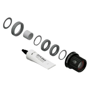 HUB CASS BODY DT UPGRADE KIT 3-PAWL TO RATCHET LN ALY 36T MICROSPLINE