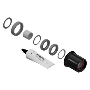 HUB CASS BODY DT UPGRADE KIT 3-PAWL TO RATCHET LN ALY 36T SHI 11sMTB