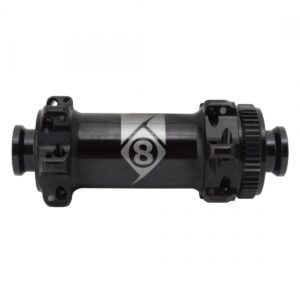 HUB FT OR8 RD2220 ELITE II 12mmTA CL 24x100 SB BK STRAIGHT PULL