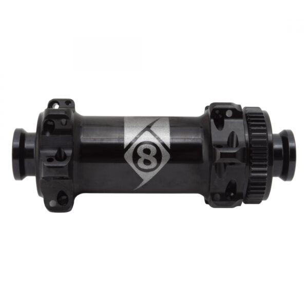 HUB FT OR8 RD2220 ELITE II 12mmTA CL 24x100 SB BK STRAIGHT PULL