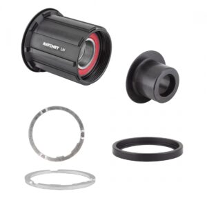 HUB CASS BODY DT SHI 8-11s MTB RATCHET LN ALY w/END CAP 12X142/148 BK