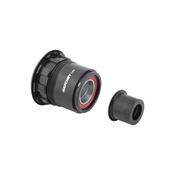 HUB CASS BODY DT FOR SRAM 12s XDR RATCHET LN ALY w/END CAP 12x142 BK
