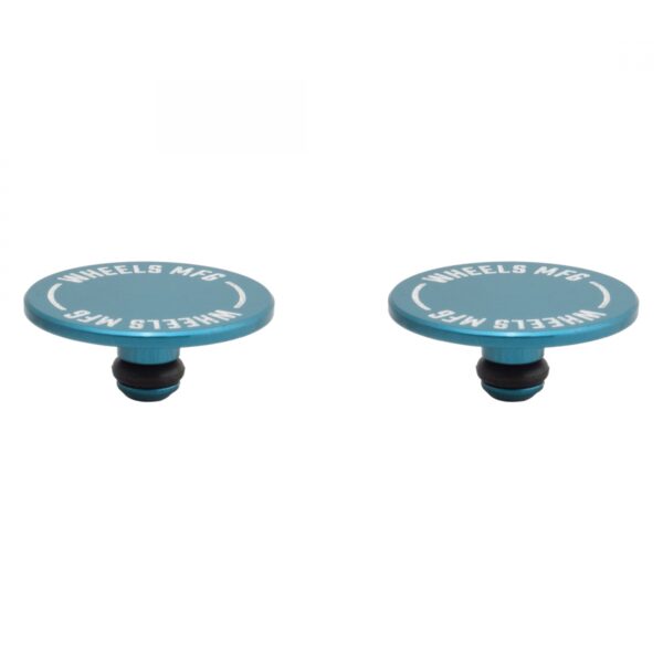 HUB SKEWER WMFG THRU AXLE CAP SET TEAL
