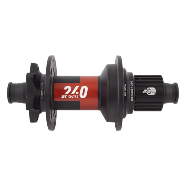 HUB RR DT 240 MTB 32x148x12mmTA MICROSPLINE RATCHET DEG 6B BK