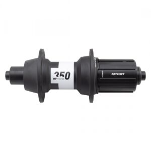 HUB RR DT 350 RD 32x130x5mmQR 8-11sRD BK