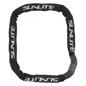 LOCK SUNLT CHAIN EBIKE COMBO 8x51in BK