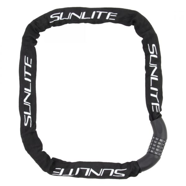 LOCK SUNLT CHAIN EBIKE COMBO 8x51in BK