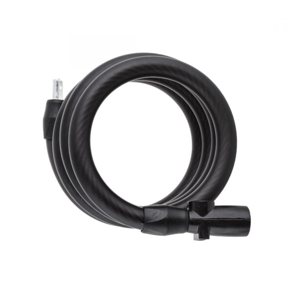 LOCK SUNLT QUICK-LOCK CBL 10mmx5f KEY COIL BK