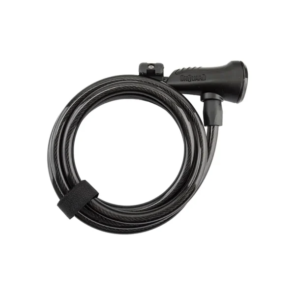 LOCK OG CBL 8157 NEON KEY COIL 6fx10mm w/BRKT BK