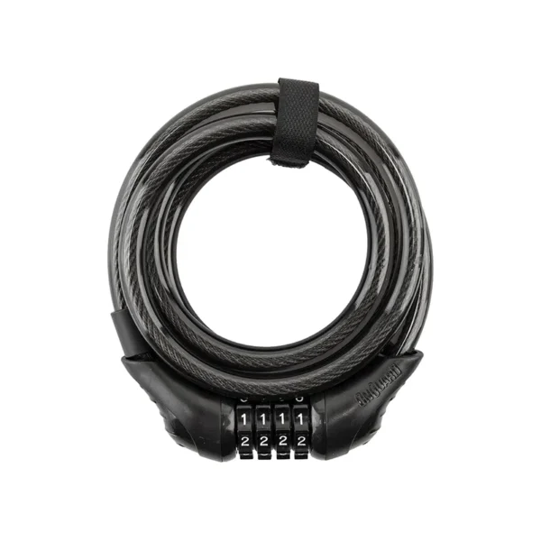 LOCK OG CBL 8159 NEON COMBO COIL 6fx12mm w/BRKT BK