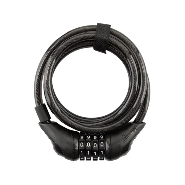 LOCK OG CBL 8160 NEON COMBO COIL 6fx10mm w/BRKT BK