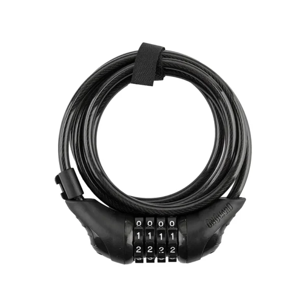 LOCK OG CBL 8161 NEON COMBO COIL 6fx8mm w/BRKT BK