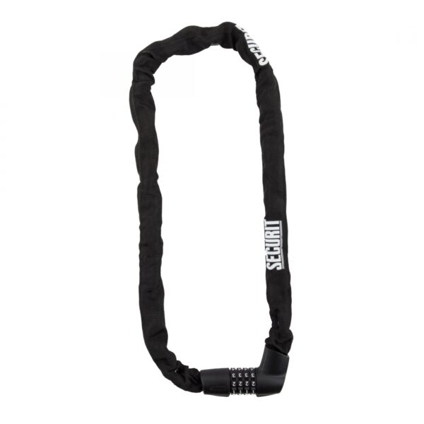 LOCK SECURIT CHAIN BRONSON COMBO 7x110cm BK